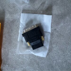 Amazon Black and Gold HDMI Adapters
